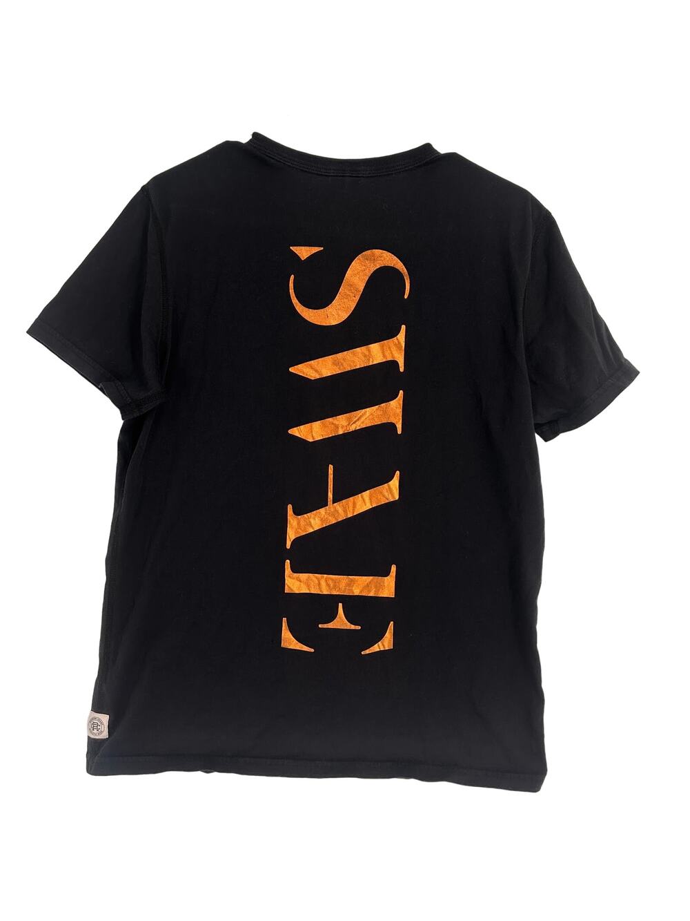 Reigning Champ Swae Men's Pima Cotton Black T-Shirt Size Medium